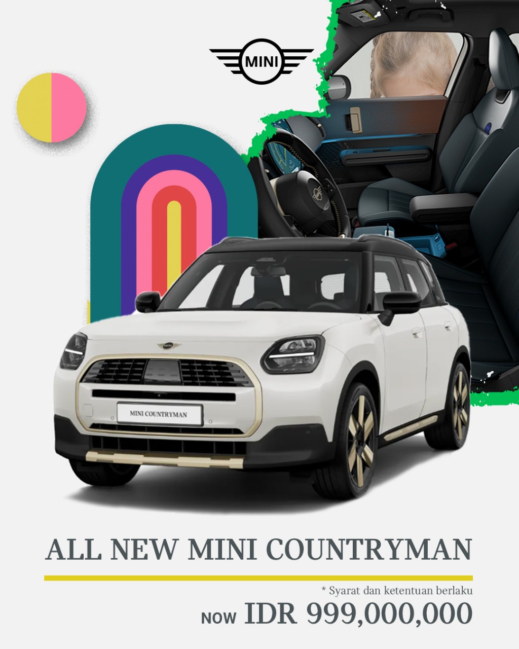 All New MINI Countryman, MINI Cooper, Plaza MINI Serpong