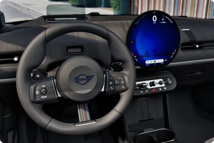 Interior MINI Paul Smith Edition
