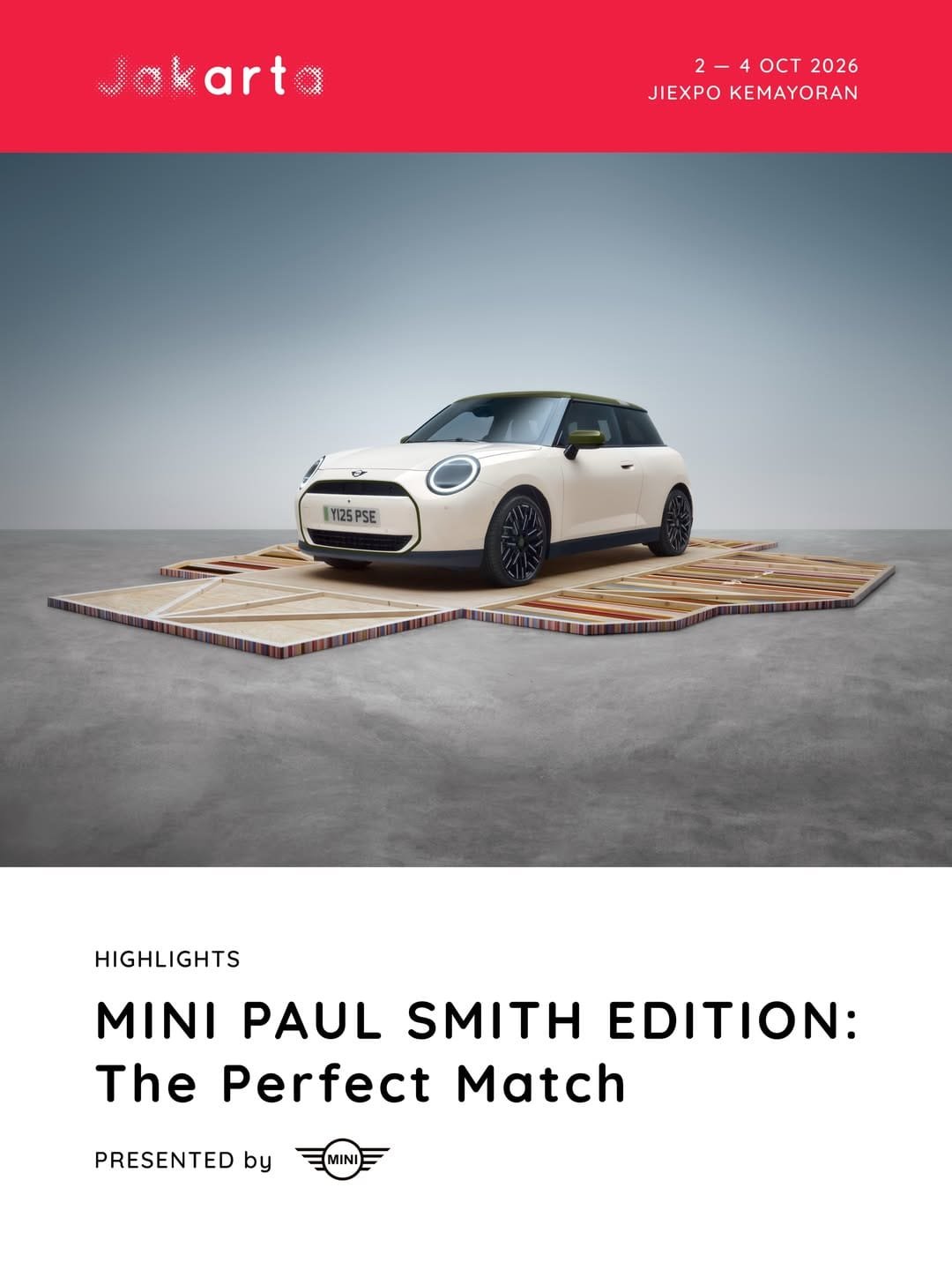 MINI Paul Smith Edition di ART Jakarta, Jiexpo Kemayoran